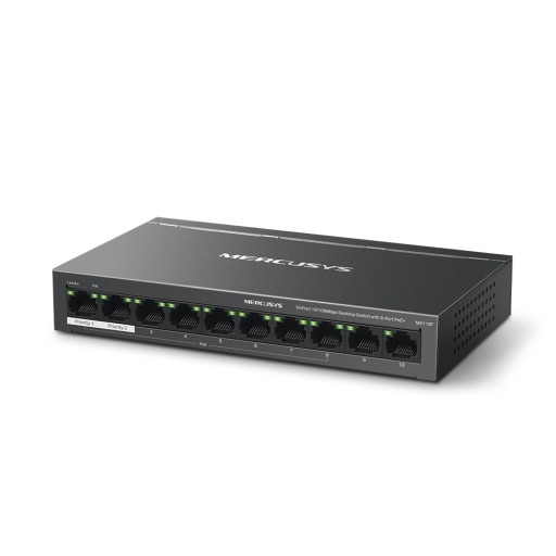 Mercusys MS110P POE 100Mbit 10-портов суич