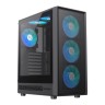 Gamemax Storm 2 AB - 6 x 120 mm Addressable RGB fans Case ATX