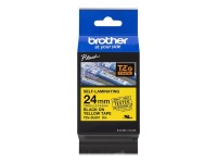 Brother TZeSL651 tape Black on Yellow 24mm консуматив