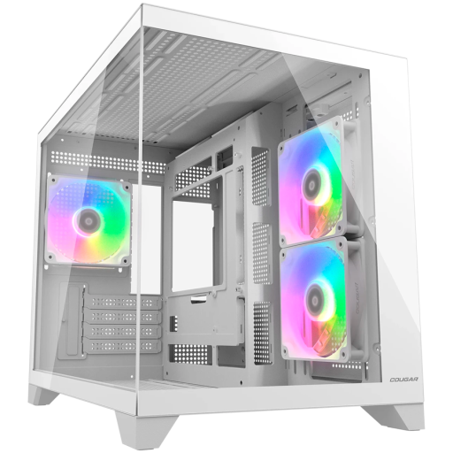 Cougar FV150 Mini RGB кутия за компютър бял
