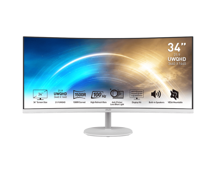 MSI Pro MP341CQW 34" VA монитор