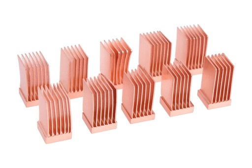 Alphacool GPU RAM Copper Heatsinks 6,5x6,5mm - 10pcs