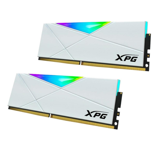 Adata Spectrix D50 RGB 16GB DDR4 4133MHz памет бял