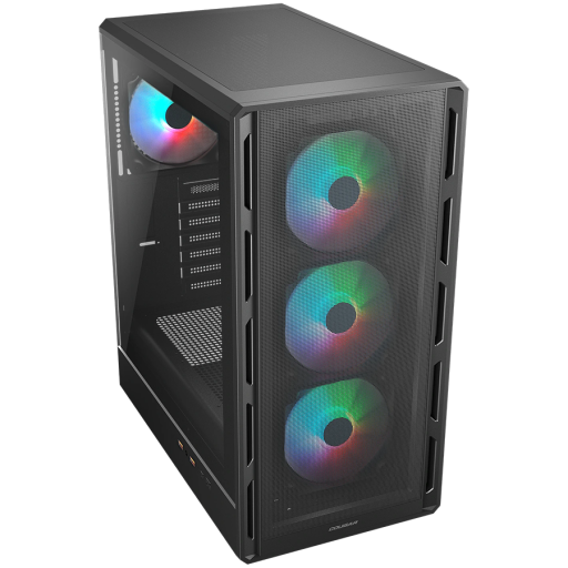 Cougar Airface Pure RGB ATX кутия за компютър черен