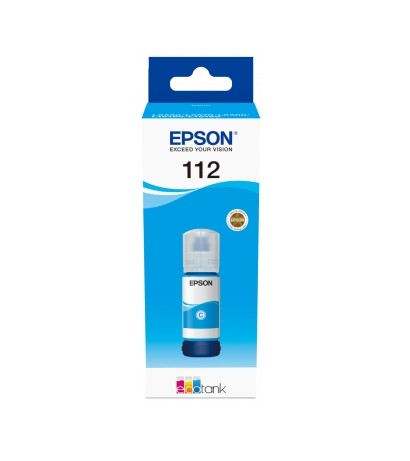 Epson 112  EcoTank Pigment Cyan консуматив