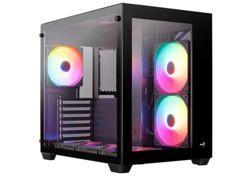 Aerocool Dryft-G-BK-v1 RGB кутия за компютър
