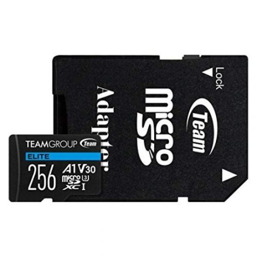 Team Group A1 microSDXC 256GB карта памет с адаптер