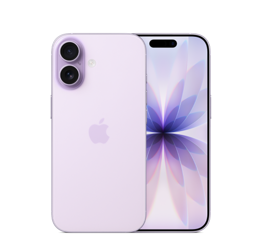 Apple iPhone 17 8GB, 512GB Lavender смартфон mg6u4zd/a