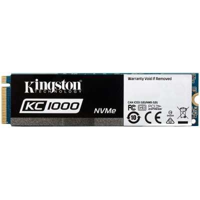 Kingston SSD 240GB KC1000 PCIe Gen3 x 4 твърд диск