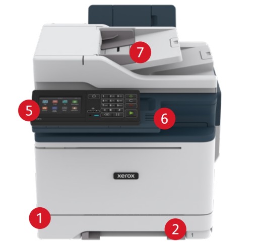 Xerox C315 лазерно многофункционално устройство