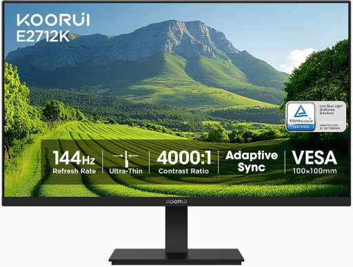 Koorui E2712K 27" IPS 144Hz монитор
