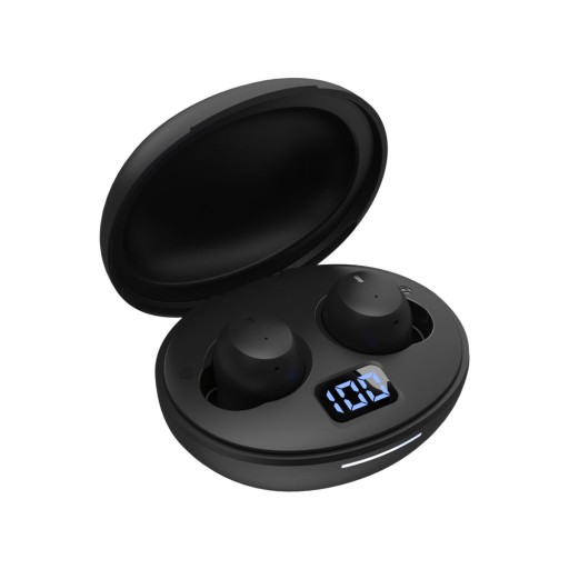 WHITE SHARK VORTEX-B Слушалки с микрофон GEB-TWS-02, Bluetooth 6.0, черни