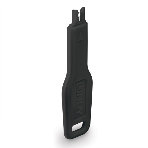 LINDY LNY-47890 RJ-45 порт блокер, само ключ, черен