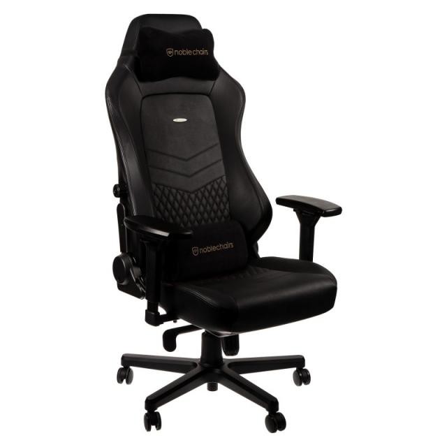 Noblechairs HERO Real Leather геймърски стол черен