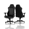 Noblechairs HERO Real Leather геймърски стол черен