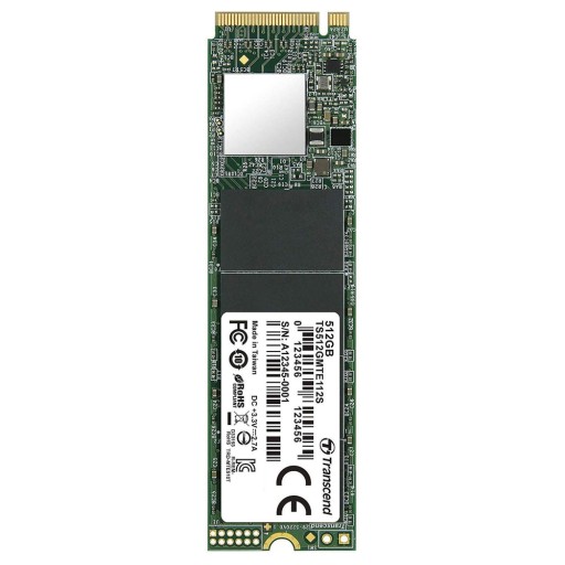 Transcend 512GB M.2 2280 PCIe Gen3x4 M-Key SSD диск