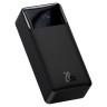 Baseus Bipow Digital Display Power bank 30000mAh външна батерия черен
