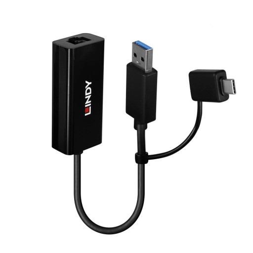 LINDY LNY-43412 USB 3.2 Gen 1 Gigabit Ethernet конвертор