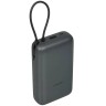 Xiaomi Power Bank 20000mAh (Integrated Cable) GL Dark Gray външна батерия