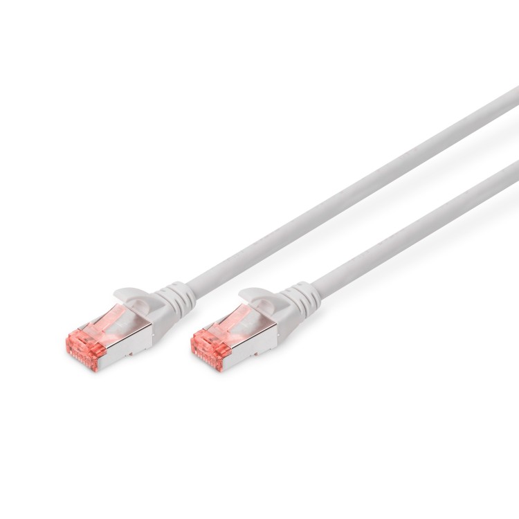 Digitus patch cable CAT. 6 SFTP меден, 25.0 м, grey пач кабел