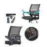 Офис стол HB Smart, меш, Tilt механизъм, до 110 кг, черен
