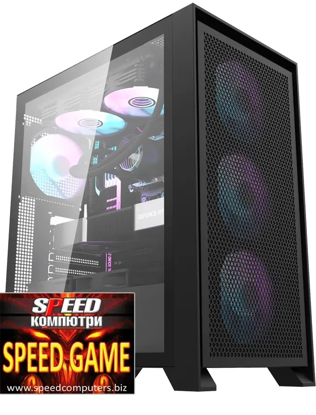 SPEED GAME PRO I RX9060XT 16G компютър за игри