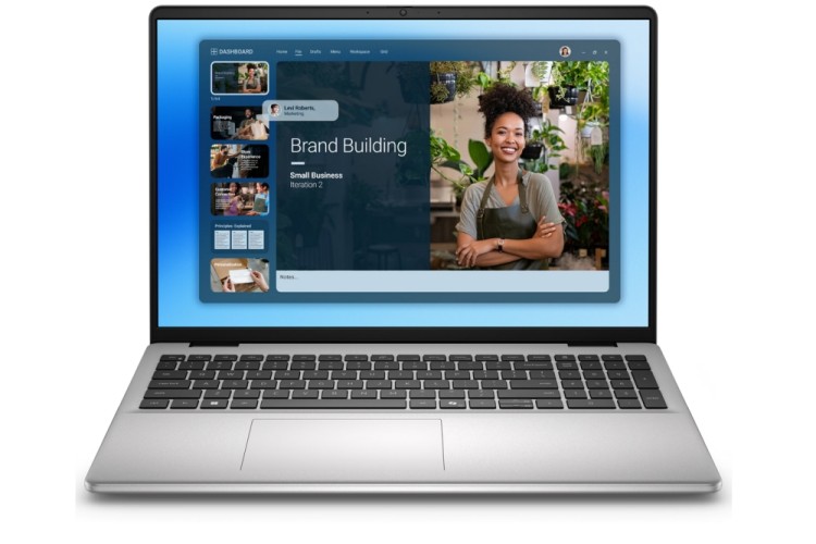 Dell 16 DC16251 Core 5 120U лаптоп сребрист