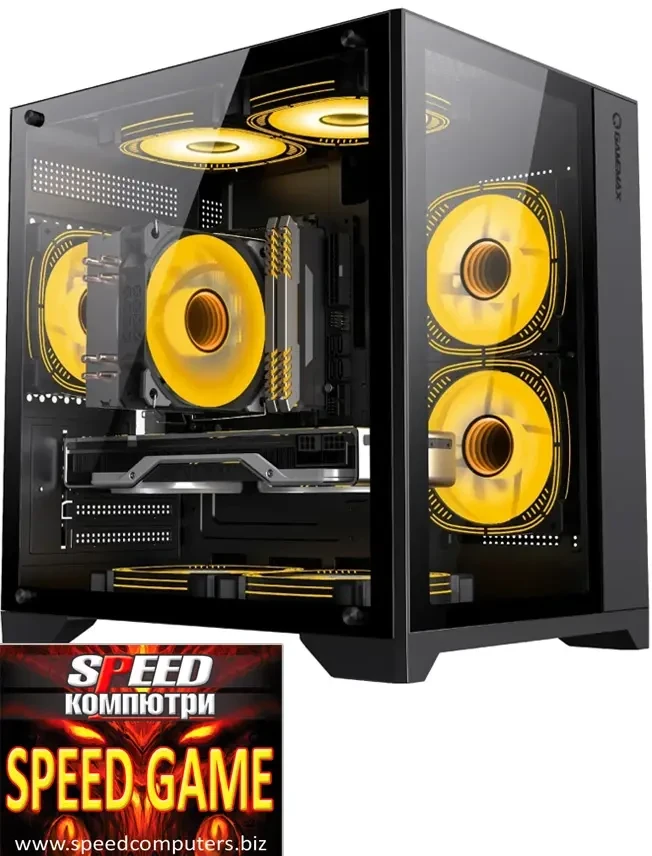 SPEED GAME Top Ryzen 5 RX Геймърски компютър