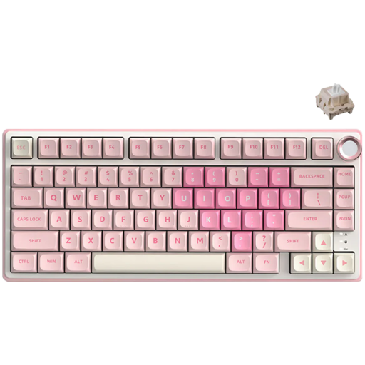Royal Kludge R75 Pink Melody геймърска клавиатура