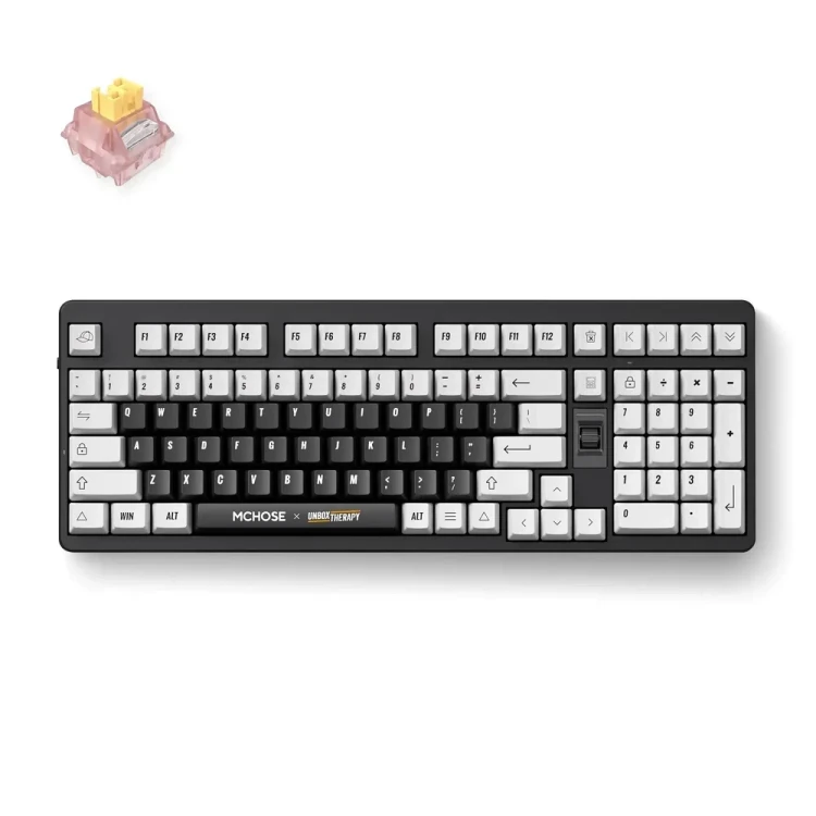 MCHOSE UT98 Classic Therapy геймърска клавиатура черен