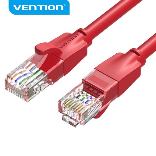 мрежови кабел LAN UTP Cat.6 Patch cable 1 метър червен