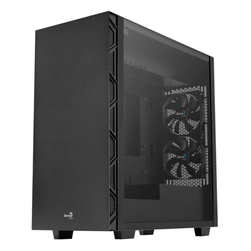 AeroCool Flo ATX кутия за компютър черен