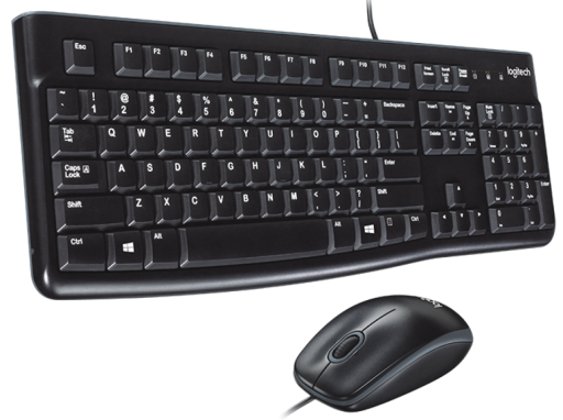 Logitech MK120 Desktop комплект клавиатура и мишка US Int
