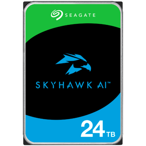 Seagate SkyHawk AI 24TB твърд диск за сървър