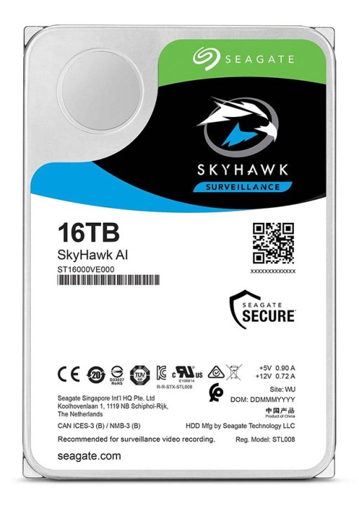 Seagate SkyHawk Surveillance 16TB SATA III твърд диск