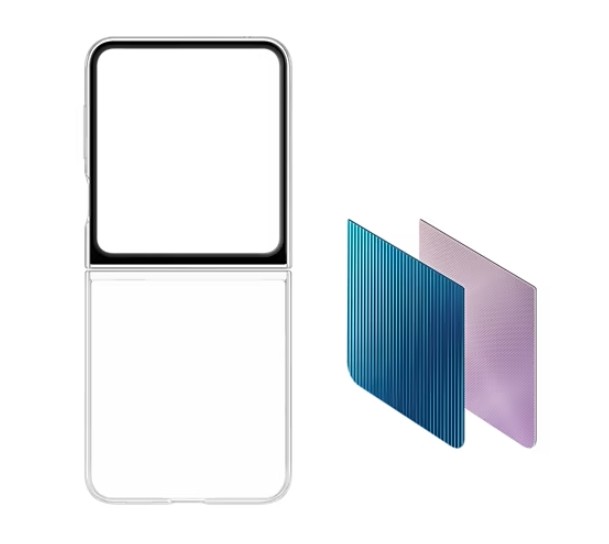 Samsung F731 Flip5 калъф прозрачен