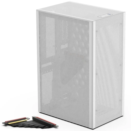 Ssupd Meshlicious Full Mesh Mini-ITX кутия бял