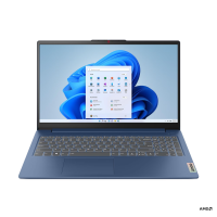 Lenovo IdeaPad Slim 3 Ryzen 5 40 16GB 512GB 15.6" лаптоп син