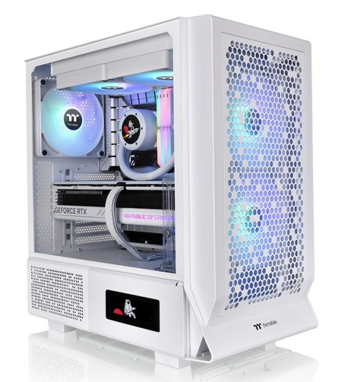 Thermaltake Ceres 330 TG ARGB Snow кутия за компютър