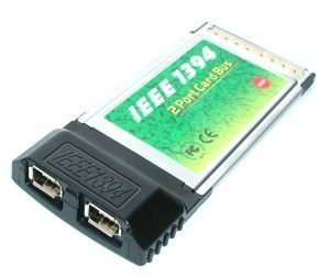 PCMCIA to IEEE-1394 Fireware 2 ports Адаптер