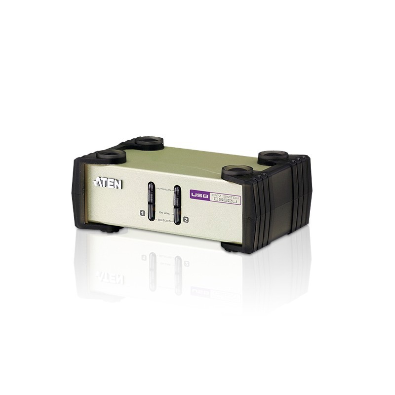ATEN CS82U KVM Switch 2-port USB&PS2 (CS82U) на цена €64.04