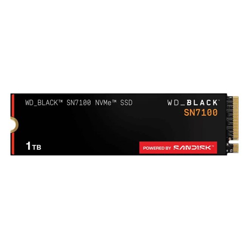 Western Digital Black SN7100 1TB PCI Express 4.0 x4 SSD диск Powered by Sandisk