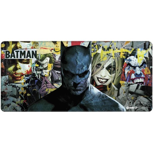 Blizzard DC Batman: Torn Collage Batman and Villains геймърски пад за мишка