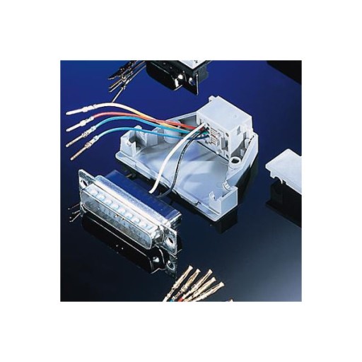 ROLINE 12.03.8030 Адаптер DB-25 F / RJ-45 F, 8P/8C