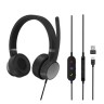 Lenovo Go Wired ANC слушалки черен