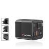 Verbatim Mini GaN Charger 65W универсално зарядно черен