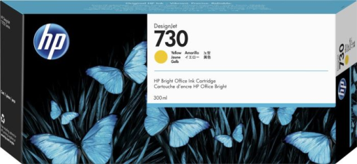 HP 730 300-ml Yellow Ink Cartridge консуматив