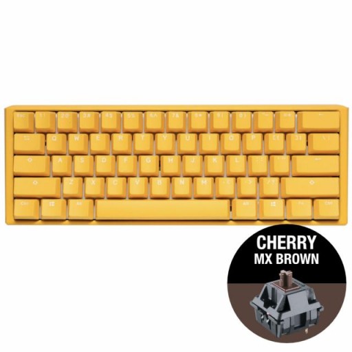 Ducky One 2 Yellow Mini геймърска клавиатура