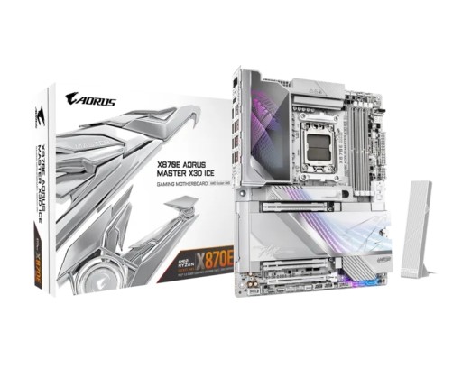 Gigabyte X870E Aorus Master X3D Ice AM5 дънна платка