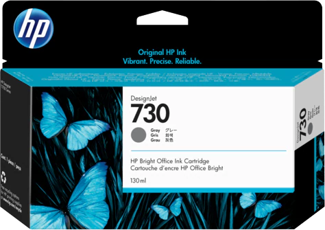 HP 730 300-ml Gray Ink Cartridge консуматив